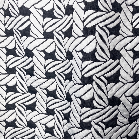 Worthington Black and White A-Line Skirt 12 - Picture 2 of 6